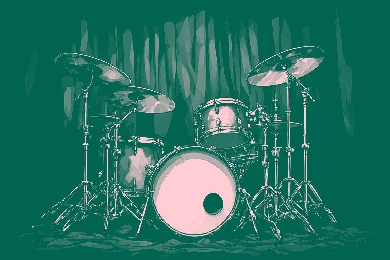 Image of Musical Instrument – Artistic Drawing – Item: 52043