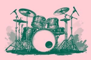 Image of Musical Instrument – Artistic Drawing – Item: 52044
