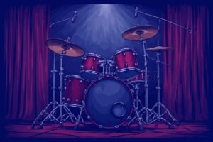 Image of Musical Instrument – Artistic Drawing – Item: 46527