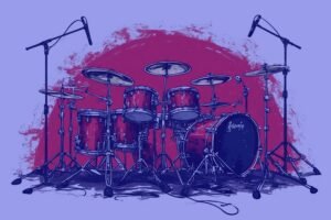 Image of Musical Instrument – Artistic Drawing – Item: 46532