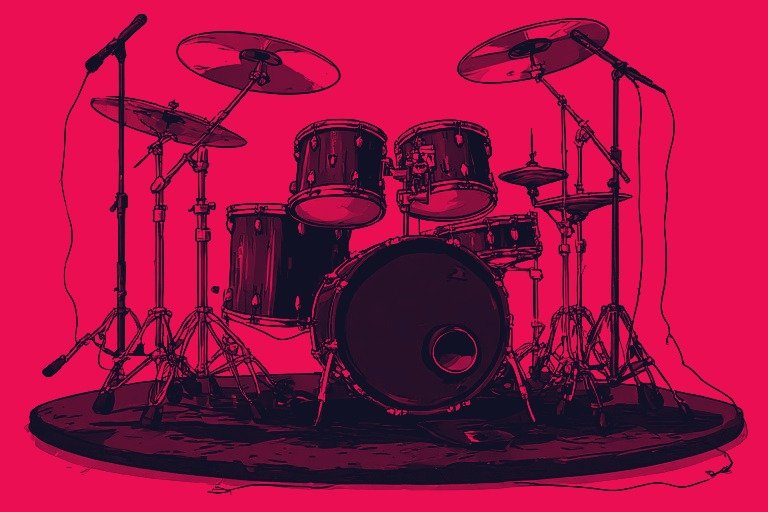Image of Musical Instrument – Artistic Drawing – Item: 49763