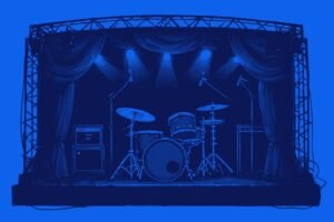 Image of Musical Instrument – Artistic Drawing – Item: 50371