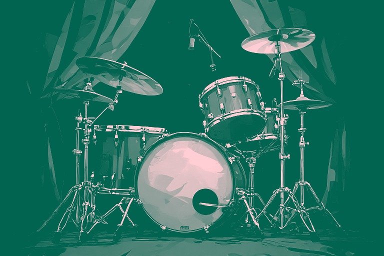 Image of Musical Instrument – Artistic Drawing – Item: 52098