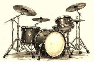 Image of Musical Instrument – Artistic Drawing – Item: 50154