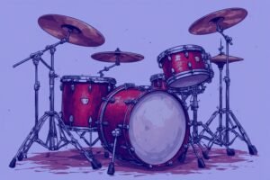 Image of Musical Instrument – Artistic Drawing – Item: 46543
