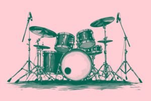 Image of Musical Instrument – Artistic Drawing – Item: 52109