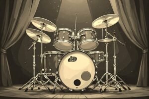 Image of Musical Instrument – Artistic Drawing – Item: 50165