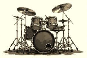 Image of Musical Instrument – Artistic Drawing – Item: 50169