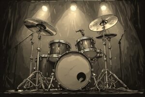 Image of Musical Instrument – Artistic Drawing – Item: 50175