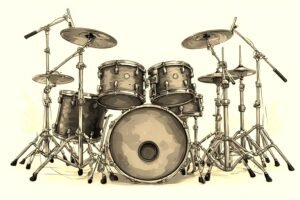 Image of Musical Instrument – Artistic Drawing – Item: 50176