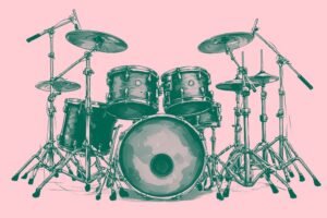 Image of Musical Instrument – Artistic Drawing – Item: 52121