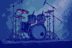 Image of Musical Instrument – Artistic Drawing – Item: 46568