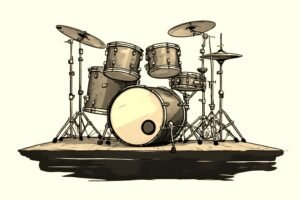 Image of Musical Instrument – Artistic Drawing – Item: 50180