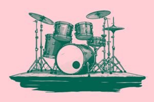 Image of Musical Instrument – Artistic Drawing – Item: 52125