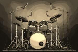 Image of Musical Instrument – Artistic Drawing – Item: 50181