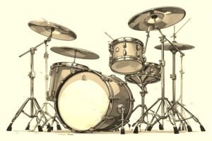 Image of Musical Instrument – Artistic Drawing – Item: 50182