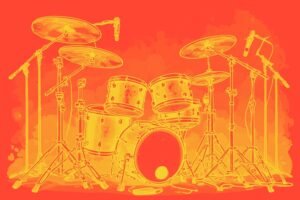 Image of Musical Instrument – Artistic Drawing – Item: 51998