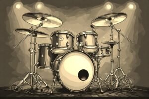 Image of Musical Instrument – Artistic Drawing – Item: 50187