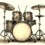 Image of Musical Instrument – Artistic Drawing – Item: 50188