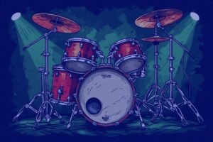 Image of Musical Instrument – Artistic Drawing – Item: 46579
