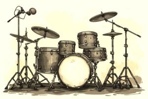 Image of Musical Instrument – Artistic Drawing – Item: 50190