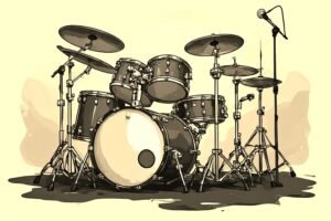 Image of Musical Instrument – Artistic Drawing – Item: 50191
