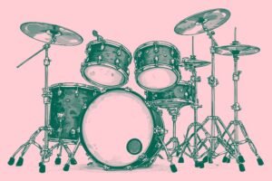 Image of Musical Instrument – Artistic Drawing – Item: 52143