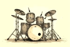 Image of Musical Instrument – Artistic Drawing – Item: 50204