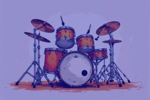 Image of Musical Instrument – Artistic Drawing – Item: 46597