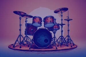 Image of Musical Instrument – Artistic Drawing – Item: 46603