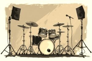 Image of Musical Instrument – Artistic Drawing – Item: 50210