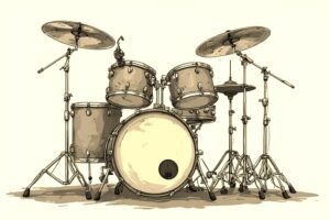 Image of Musical Instrument – Artistic Drawing – Item: 50213