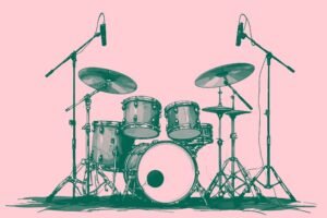 Image of Musical Instrument – Artistic Drawing – Item: 52160