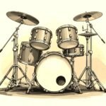 Image of Musical Instrument – Artistic Drawing – Item: 50219