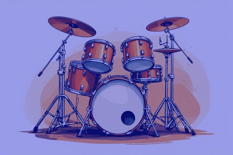 Image of Musical Instrument – Artistic Drawing – Item: 46613