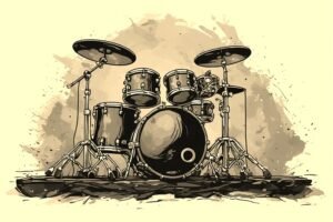 Image of Musical Instrument – Artistic Drawing – Item: 50221