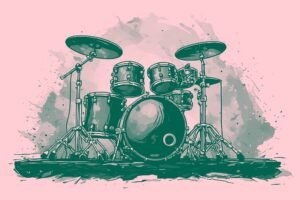 Image of Musical Instrument – Artistic Drawing – Item: 52168