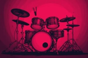 Image of Musical Instrument – Artistic Drawing – Item: 50876