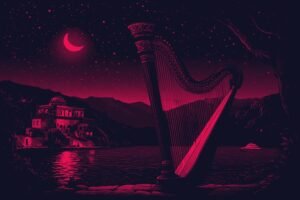 Image of Musical Instrument – Artistic Drawing – Item: 50890