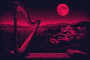 Image of Musical Instrument – Artistic Drawing – Item: 50892