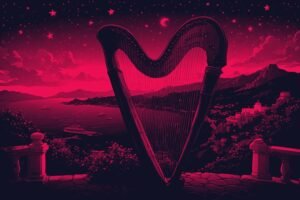 Image of Musical Instrument – Artistic Drawing – Item: