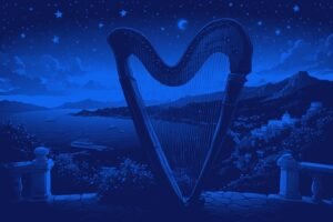 Image of Musical Instrument – Artistic Drawing – Item: 51510