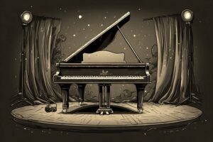 Image of Musical Instrument – Artistic Drawing – Item: 51369