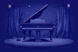 Image of Musical Instrument – Artistic Drawing – Item: 46642