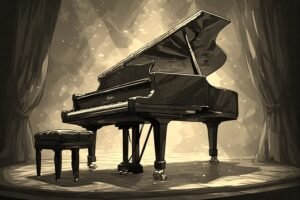 Image of Musical Instrument – Artistic Drawing – Item: 51374