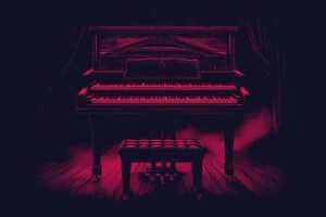 Image of Musical Instrument – Artistic Drawing – Item: 50900