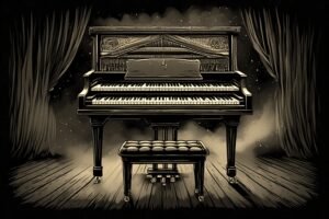 Image of Musical Instrument – Artistic Drawing – Item: 51375