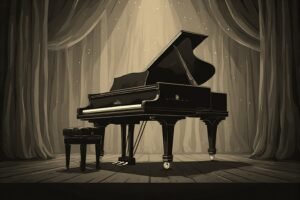 Image of Musical Instrument – Artistic Drawing – Item: 51381