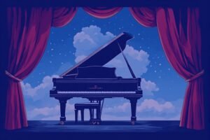 Image of Musical Instrument – Artistic Drawing – Item: 46657