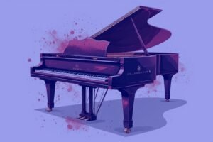 Image of Musical Instrument – Artistic Drawing – Item: 46658